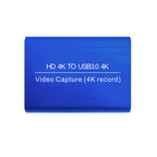 EC293 HDMI USB 3.0 4K HD Video Capture
