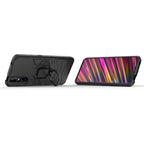 PC + TPU Shockproof Protective Case for Vivo V15 Pro, with Magnetic Ring Holder