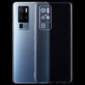 0.75mm Ultra-thin Transparent TPU Soft Protective Case, For Vivo X50 Pro+