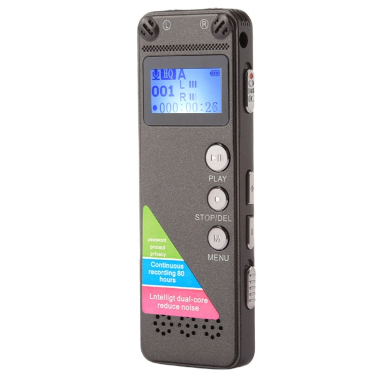 VM31 Portable Audio Voice Recorder, Support Music Playback, 16GB