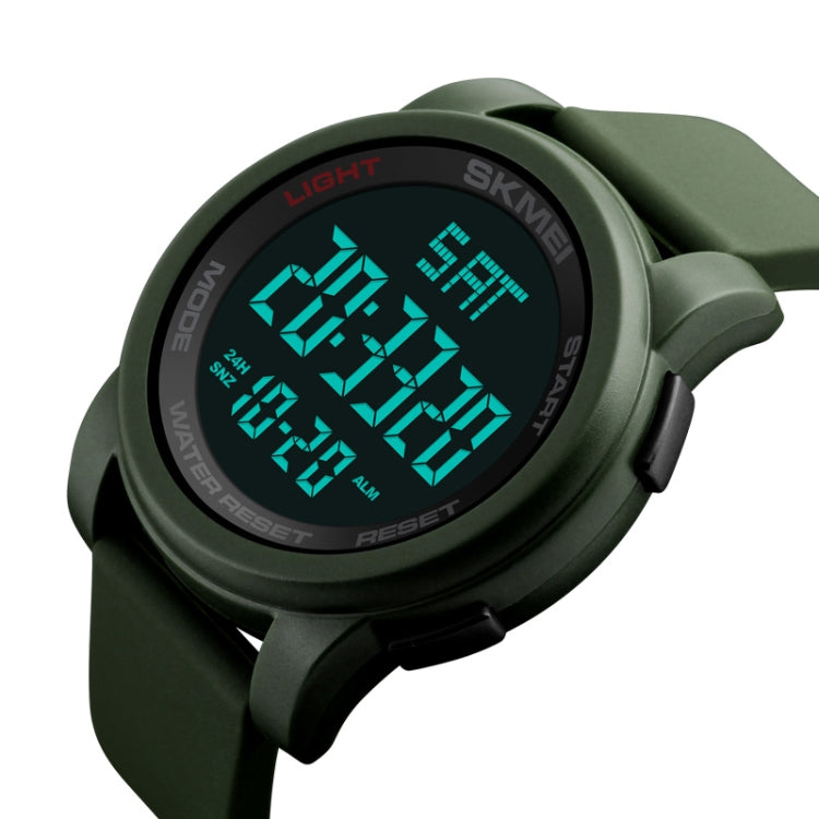 SKMEI 1257 Men Fashionable Outdoor 50m Waterproof Digital Watch Sports Wrist Watch