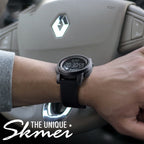 SKMEI 1257 Men Fashionable Outdoor 50m Waterproof Digital Watch Sports Wrist Watch