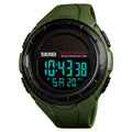 SKMEI 1405 Fashion Solar Power Outdoor Sports Watch Multifunctional 50m Waterproof Men Digital Watch