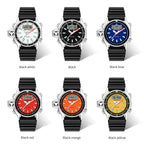 SANDA 3008 Multifunctional Men Outdoor Sports Noctilucent 50m Waterproof Digital Wrist Watch — Black Yellow