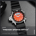 SANDA 3008 Multifunctional Men Outdoor Sports Noctilucent 50m Waterproof Digital Wrist Watch — view 10