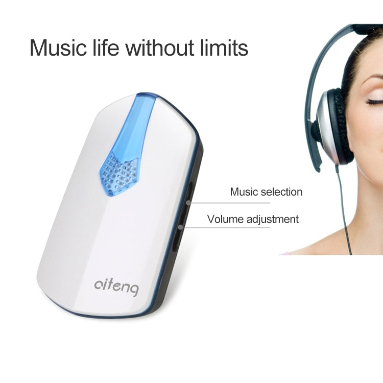 AITENG V026J Wireless Batteryless WIFI Doorbell, EU Plug — WD0045C