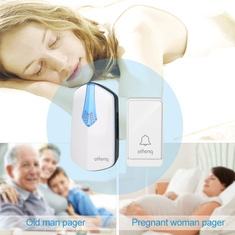 AITENG V026J Wireless Batteryless WIFI Doorbell, EU Plug — view 9