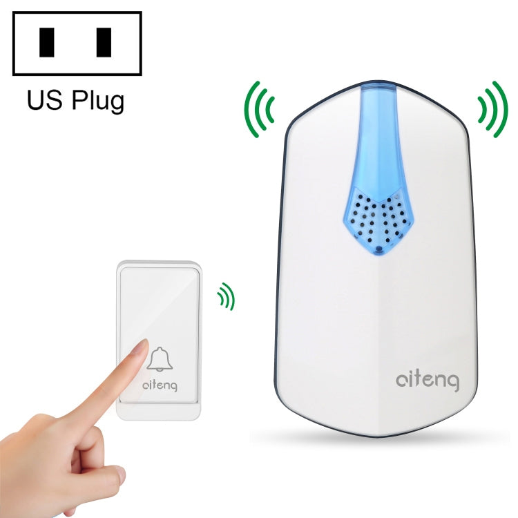 AITENG V026J Wireless Batteryless WIFI Doorbell, EU Plug — view 10