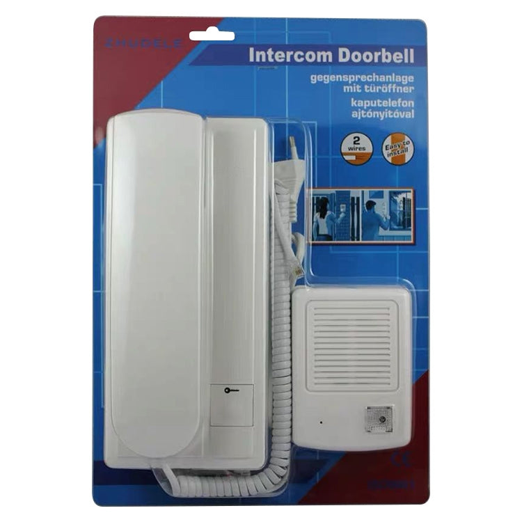 GF-808 Wired Non-visual Single-family Intercom Doorbell — view 3