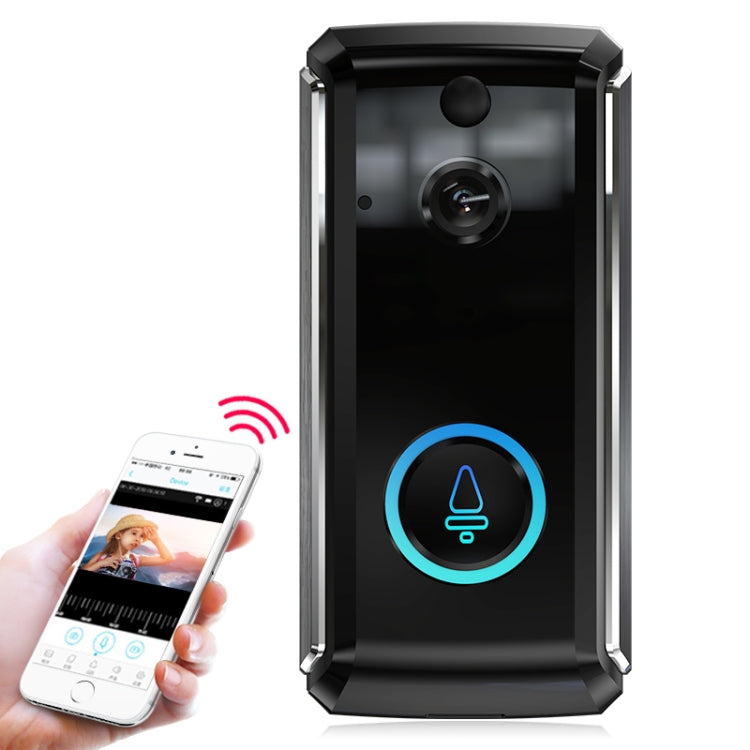 M101 WiFi Intelligent Video Doorbell, Support Infrared Night Vision / Motion Detection / Two-way Intercom / 32GB SD Card
