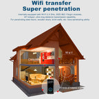M101 WiFi Intelligent Video Doorbell, Support Infrared Night Vision / Motion Detection / Two-way Intercom / 32GB SD Card