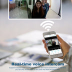 M101 WiFi Intelligent Video Doorbell, Support Infrared Night Vision / Motion Detection / Two-way Intercom / 32GB SD Card