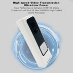 M200B WiFi Intelligent Square Button Video Doorbell, Support Infrared Motion Detection & Adaptive Rate & Two-way Intercom & Remote / PIR Wakeup