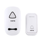 VOYE V025F Home Music Remote Control Wireless Doorbell with 38 Polyphony Sounds, US Plug — V025F