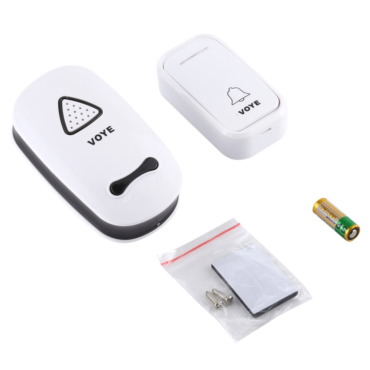 VOYE V025F Home Music Remote Control Wireless Doorbell with 38 Polyphony Sounds, US Plug — view 5