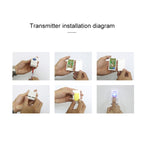 VOYE V025A Home Music Remote Control Wireless Doorbell with 38 Polyphony Sounds, US Plug