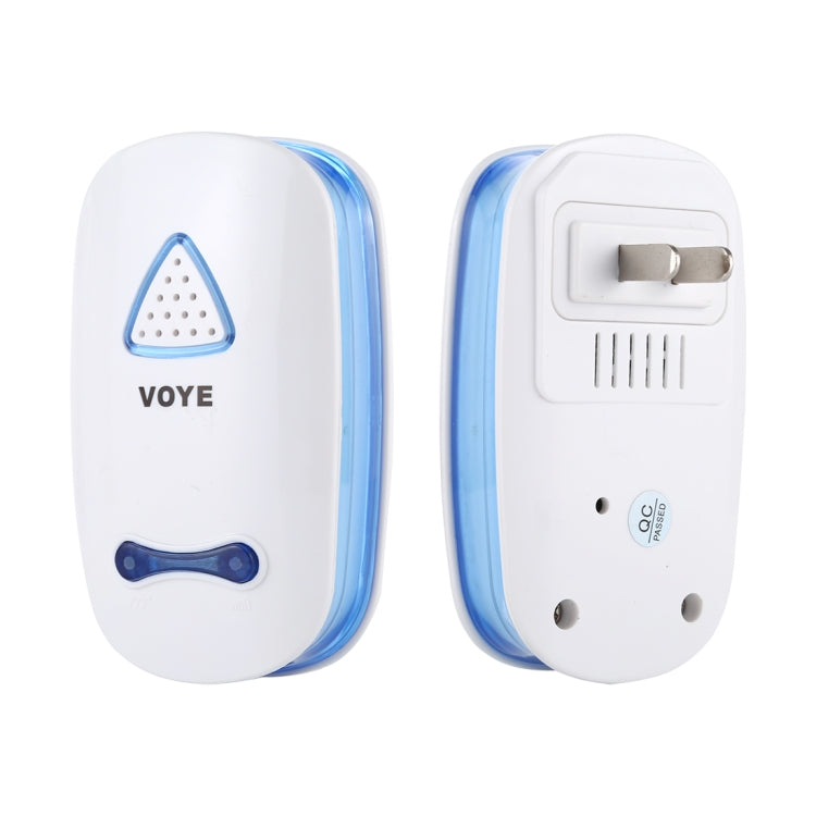 VOYE V025A Home Music Remote Control Wireless Doorbell with 38 Polyphony Sounds, US Plug