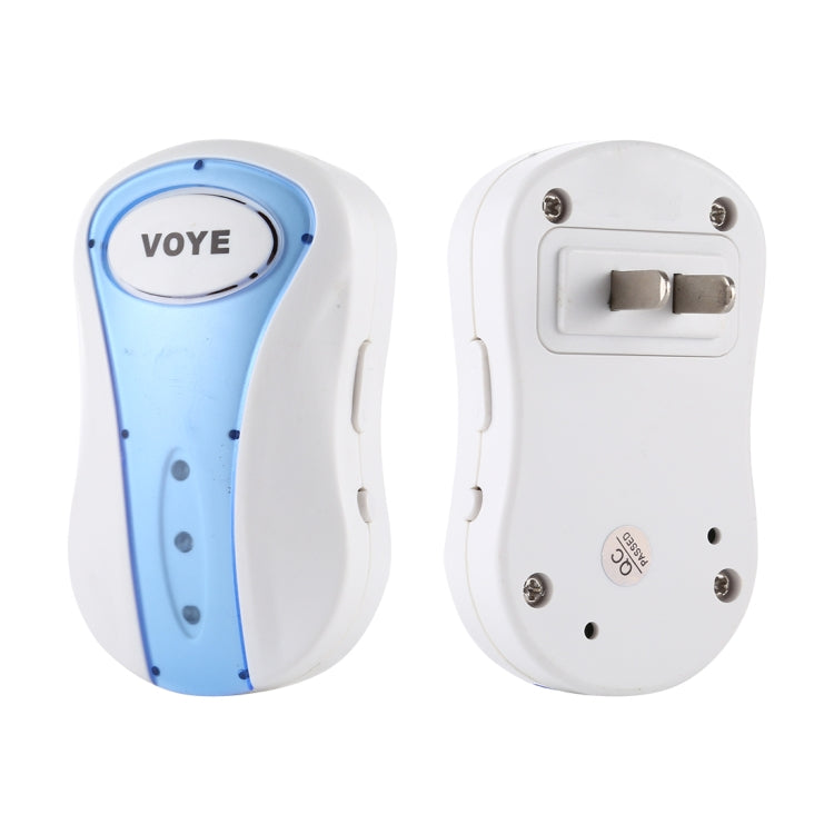 VOYE V008B Home Music Remote Control Wireless Doorbell with 38 Polyphony Sounds, US Plug — view 3
