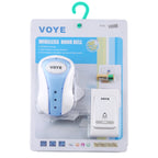 VOYE V008B Home Music Remote Control Wireless Doorbell with 38 Polyphony Sounds, US Plug — view 6