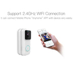 Anytek B60 720P Smart WiFi Video Visual Doorbell, Support APP Remote & PIR Detection & TF Card — view 5