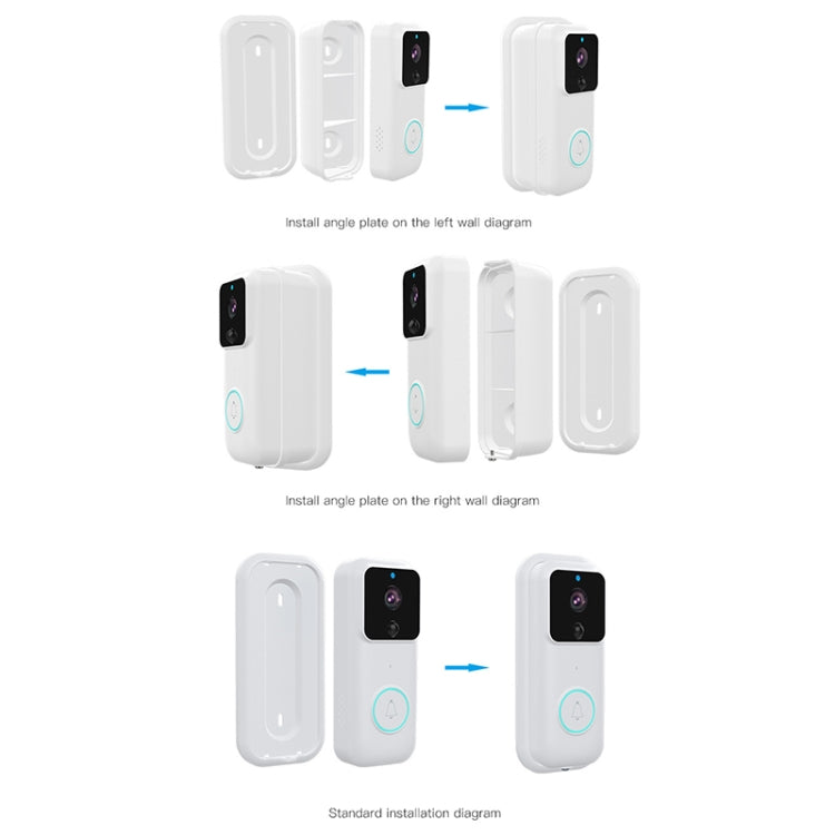 Anytek B60 720P Smart WiFi Video Visual Doorbell, Support APP Remote & PIR Detection & TF Card — view 8