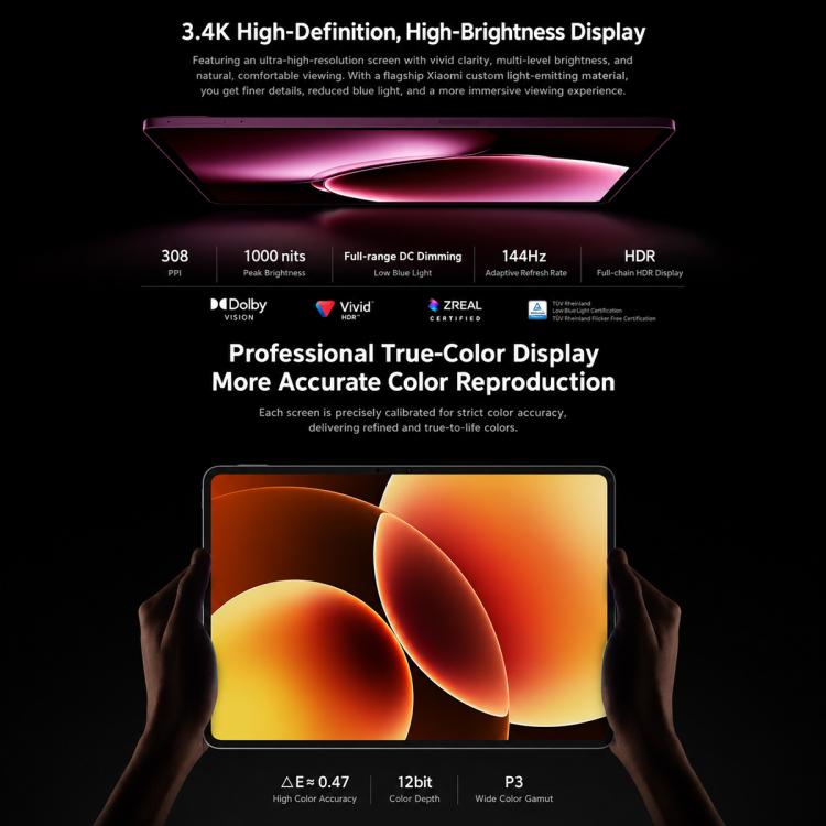 Xiaomi Pad 9 Pro Max 13.3 inch Soft Light Screen, HyperOS 4, XRING O3 AI Deca Core CPU