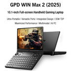 GPD WIN Max 2 2025 Handheld Gaming PC, 32GB+1TB, 10.1 inch Windows 10 Home AMD Ryzen 7 8840U, EU Plug
