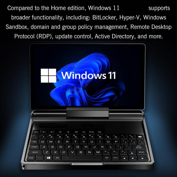 GPD MicroPC 2 Handheld Gaming PC, 16GB+512GB, 7 inch Windows 11 Pro Intel Processor N250, US Plug — view 14