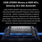 GPD MicroPC 2 Handheld Gaming PC, 16GB+512GB, 7 inch Windows 11 Pro Intel Processor N250, US Plug — view 22