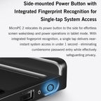 GPD MicroPC 2 Handheld Gaming PC, 16GB+512GB, 7 inch Windows 11 Pro Intel Processor N250, US Plug — view 29