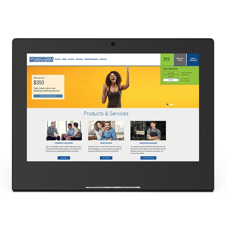 WL1012T 10.1 inch IPS Screen All in One PC, 2GB+32GB, Android 8.1, Quad Core Cortex A17, 1.8G, RK3288, Support RJ45 & Bluetooth & WiFi & TF Card & HDMI