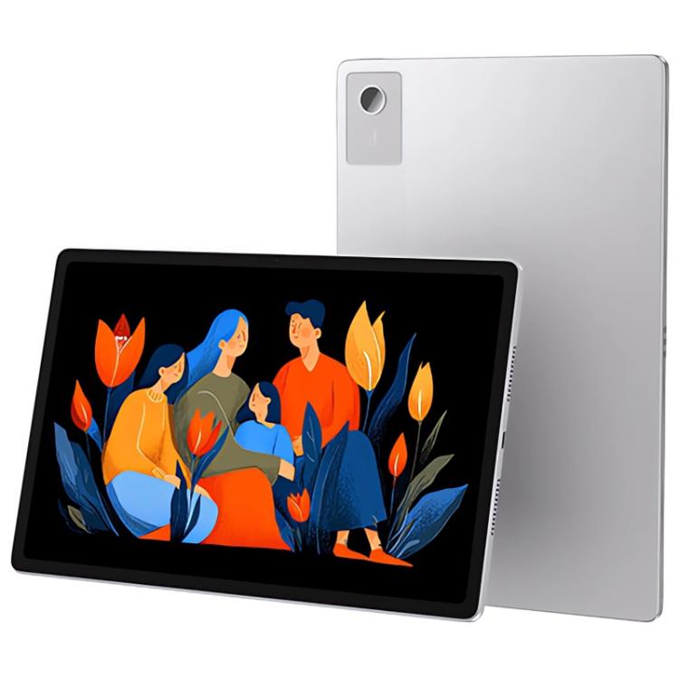 Lenovo Xiaoxin Pad 12.1 inch 2025 WiFi Tablet, MediaTek Dimensity 6400 Octa Core, US Plug, 8GB+128GB — Silver