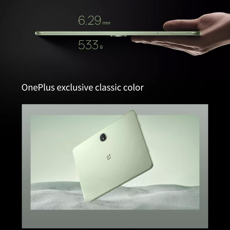 OnePlus Pad 11.61 inch Tablet PC, ColorOS 15.0 Dimensity 8350 Octa Core, 12GB+512GB
