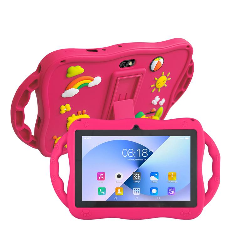 7 inch WiFi Kids Tablet PC with Giraffe Silicone Case, 1GB+16GB, Android 8.0 MTK6735 Quad Core CPU, AU Plug