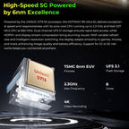 HOTWAV Tab R9 Ultra IP68/IP69K Rugged Tablet, 8GB+512GB, 11 inch Android 15 Unisoc T8200 Octa Core 5G Network, Global Version with Google Play, EU Plug