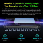 HOTWAV Tab R9 Ultra IP68/IP69K Rugged Tablet, 8GB+512GB, 11 inch Android 15 Unisoc T8200 Octa Core 5G Network, Global Version with Google Play, EU Plug