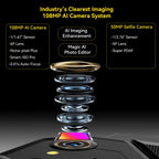 Blackview Active 12 Pro 5G Rugged Tablet, 11 inch Android 15 Dimensity 7300 Octa Core, Global Version with Google Play