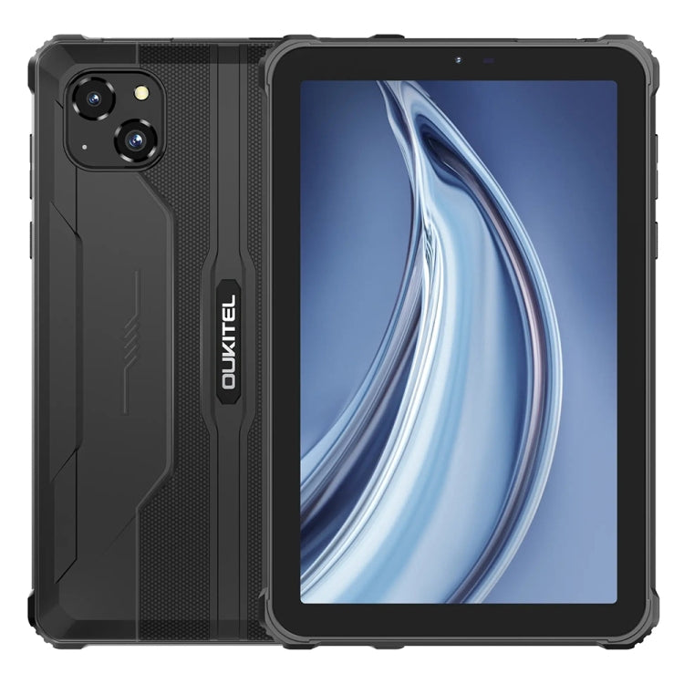OUKITEL RT3 Pro 4G Network IP68/IP69K Rugged Tablet, 4GB+128GB, 8.0 inch Android 14 MediaTek G81 Octa-Core Support Dual SIM, EU Plug