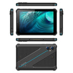 OUKITEL RT3 Plus 4G Network IP68/IP69K Rugged Tablet, 4GB+128GB, 8.0 inch Android 15 MediaTek G81 Octa-Core Support Dual SIM, EU Plug