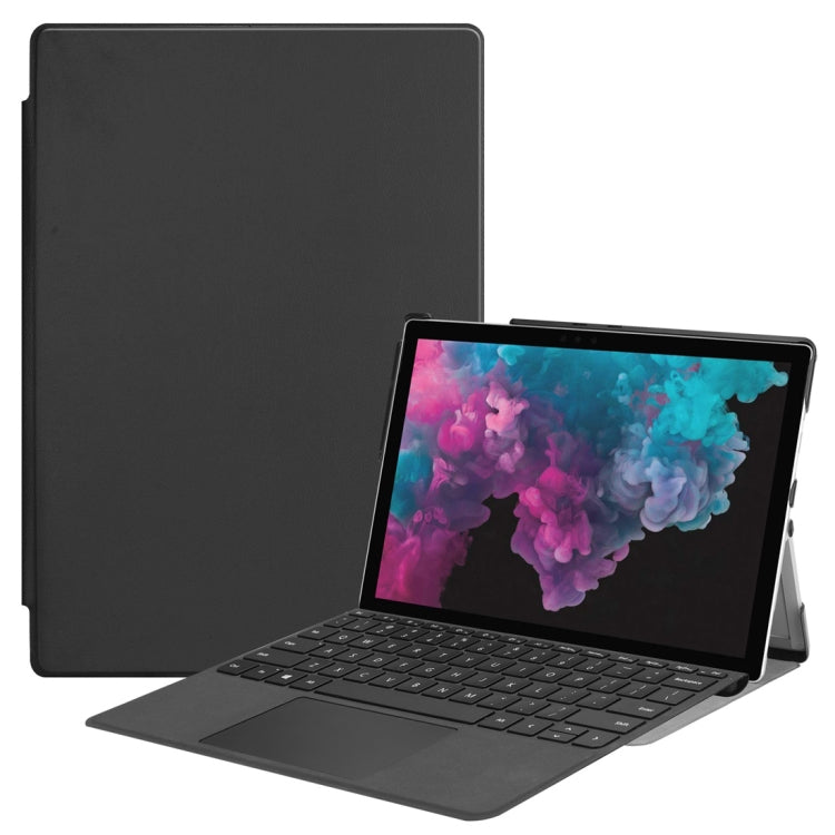 Custer Texture Horizontal Flip PU Leather Case for Microsoft Surface Pro 4 / 5 / 6 / 7 12.3 inch, with Holder & Pen Slot — view 10