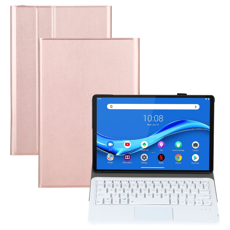 AM10-A Detachable Bluetooth Backlight Keyboard Ultrathin Horizontal Flip Leather Tablet Case with Touchpad & Holder for Lenovo M10 Plus 10.3 inch X606F — view 13