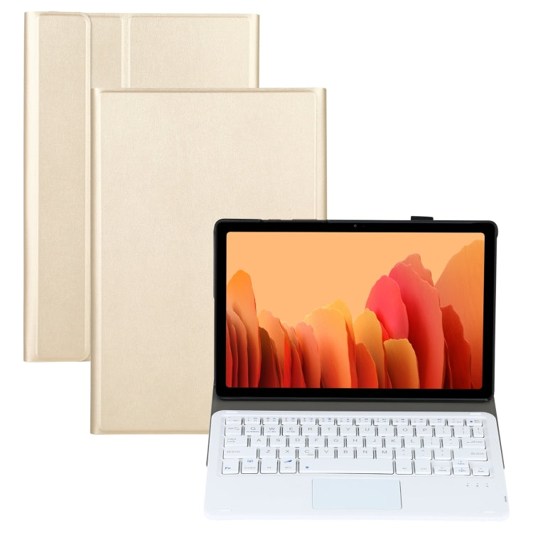 A500-A Detachable Bluetooth Keyboard Ultrathin Horizontal Flip Leather Tablet Case with Touchpad & Holder for Samsung Galaxy Tab A7 10.4 (2020) T500 / T505