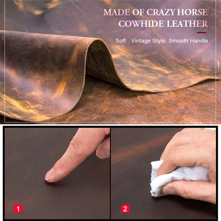 CF2002 For iPad Pro 10.5 inch Retro Crazy Horse Texture Buckle Multifunctional Tablet PC Protective Leather Case with Mobile Phone / Notebook Pockets & Card Slots