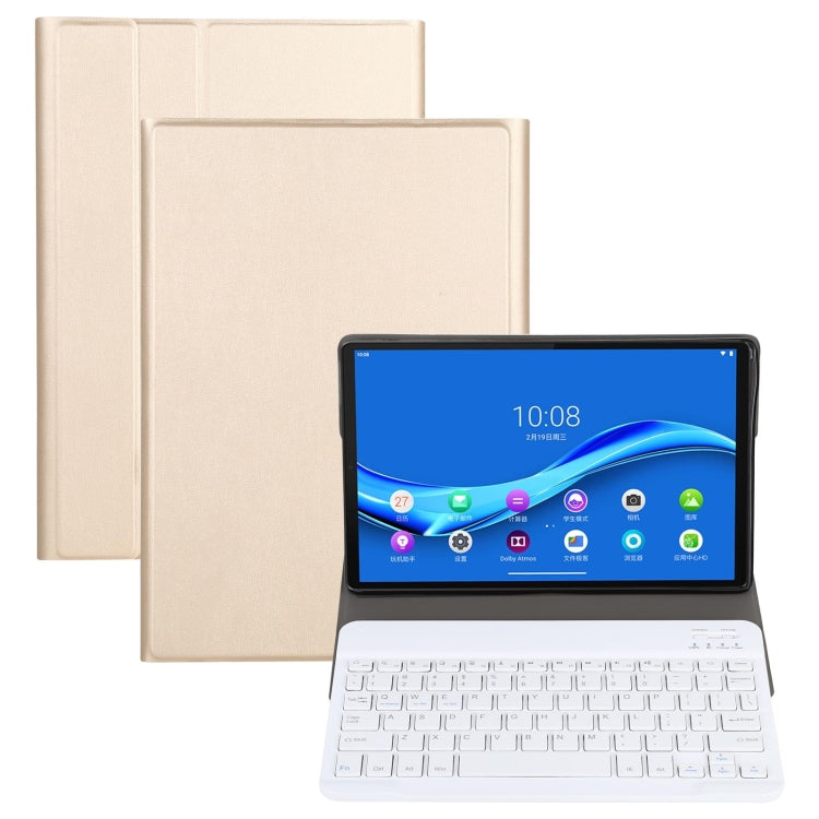 AM10 2 in 1 Removable Bluetooth Keyboard + Protective Leather Tablet Case with Holder for Lenovo M10 FHD Plus 10.3 inch — view 14