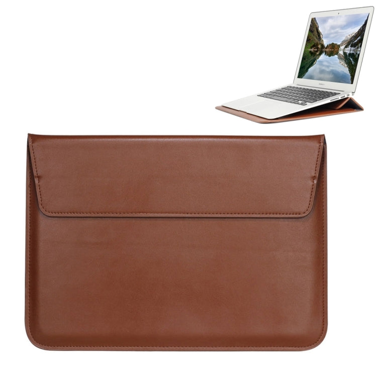 Universal Envelope Style PU Leather Case with Holder for Ultrathin Notebook Tablet PC 15.4 inch, Size: 39x28x1.5cm — view 14