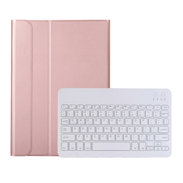 AK10 2 in 1 Detachable Bluetooth Keyboard + Lambskin Texture TPU Protective Leather Tablet Case with Holder for Lenovo Qitian K10 TB-X6C6X — view 6