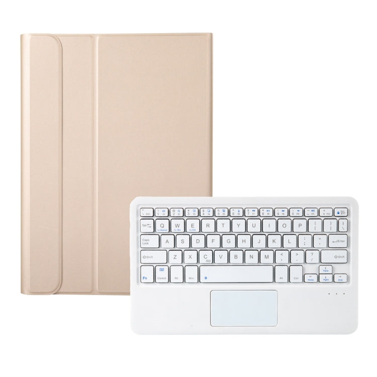 AK10-A 2 in 1 Detachable Bluetooth Keyboard + Lambskin Texture TPU Protective Leather Tablet Case with Touchpad & Holder for Lenovo Qitian K10 TB-X6C6X — view 6