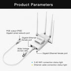 VONETS VAR600-H 600Mbps Wireless Bridge WiFi Repeater