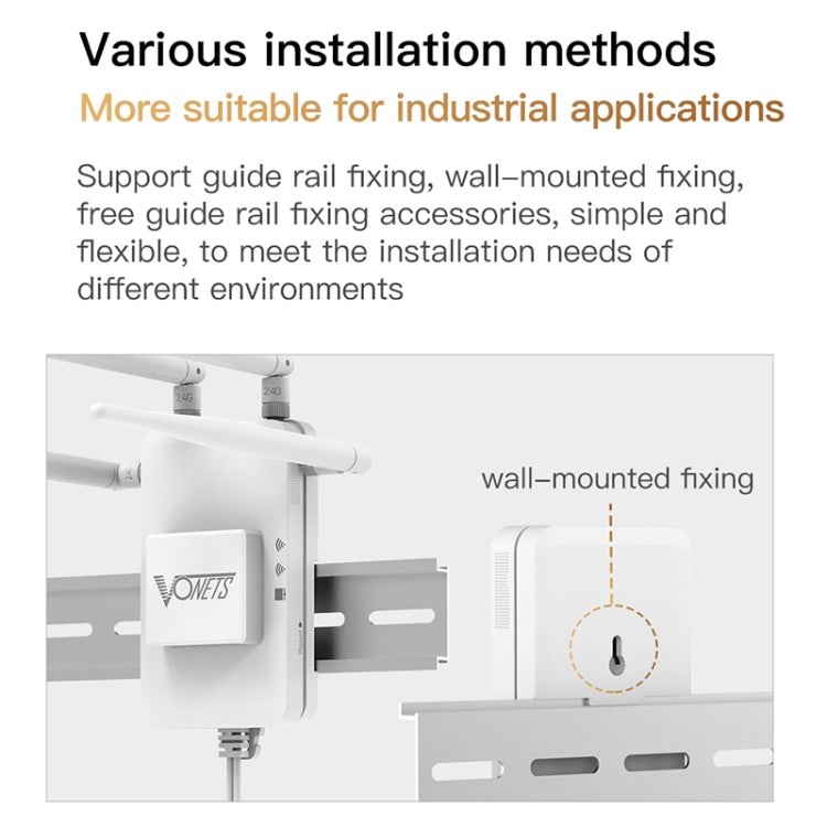 VONETS VAR600-H 600Mbps Wireless Bridge WiFi Repeater