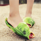 Fish Style EVA Material Summer Beach Sandals Simulation Fish Beach Slippers for Men, Size: 41#